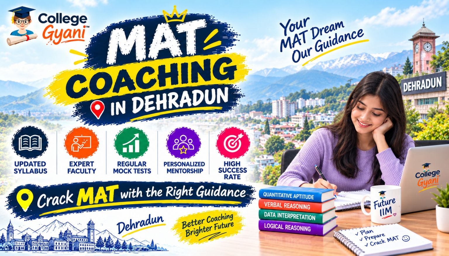 MAT Coaching in Dehradun for Smart Exam Strategy