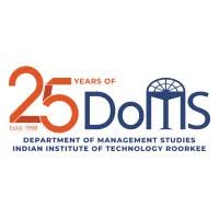 Department of Management Studies (DoMS), IIT Roorkee