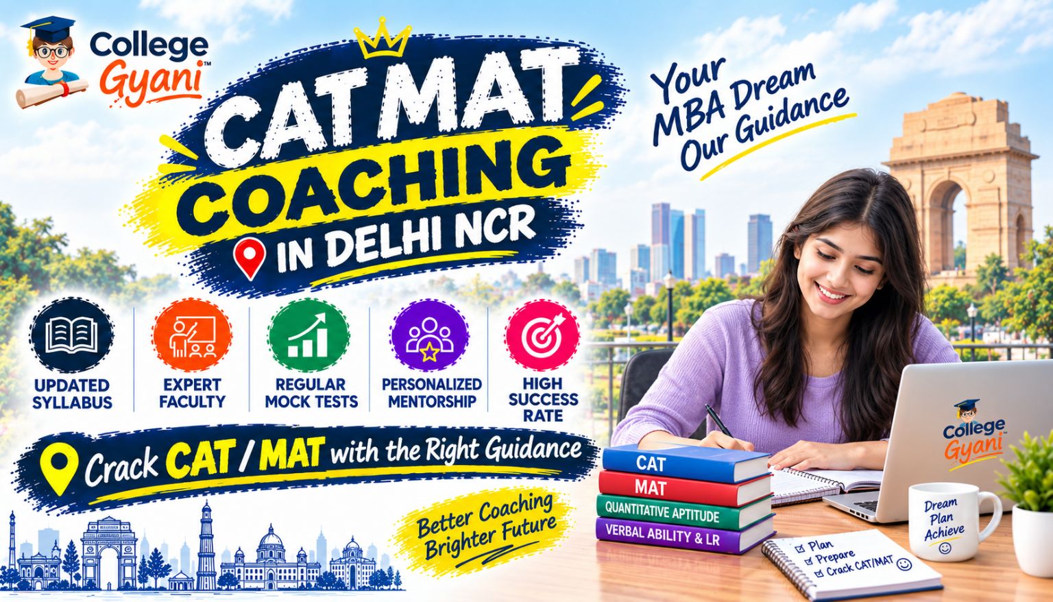CAT MAT Coaching in Delhi NCR for Better Preparation